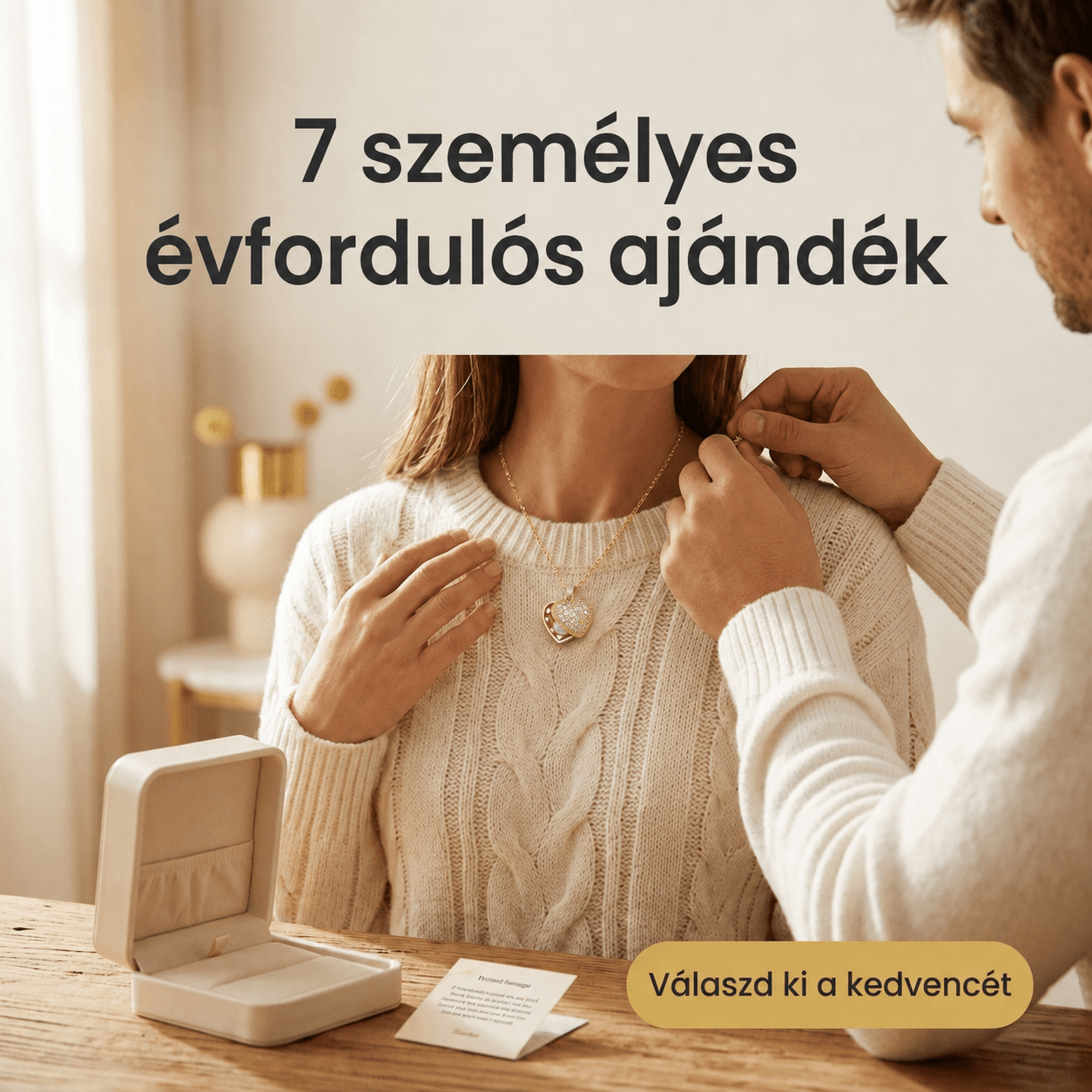 Read more about the article 7 kreatív évfordulós ajándék, ami valóban személyes